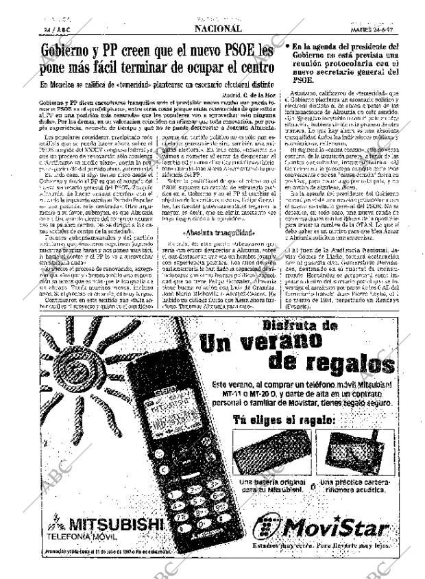 ABC SEVILLA 24-06-1997 página 24