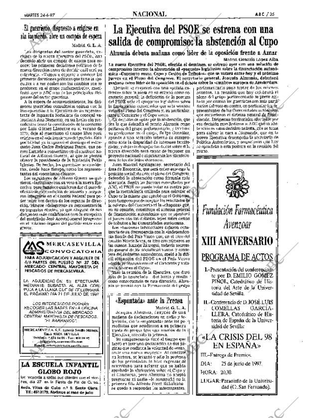 ABC SEVILLA 24-06-1997 página 25