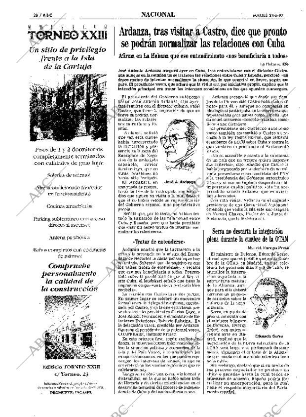 ABC SEVILLA 24-06-1997 página 28