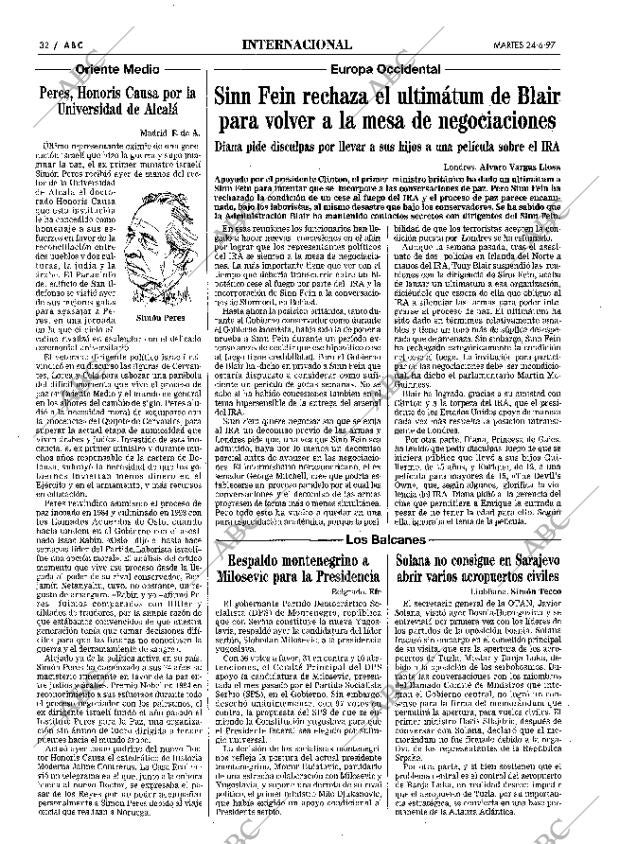 ABC SEVILLA 24-06-1997 página 32