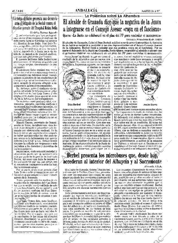 ABC SEVILLA 24-06-1997 página 42