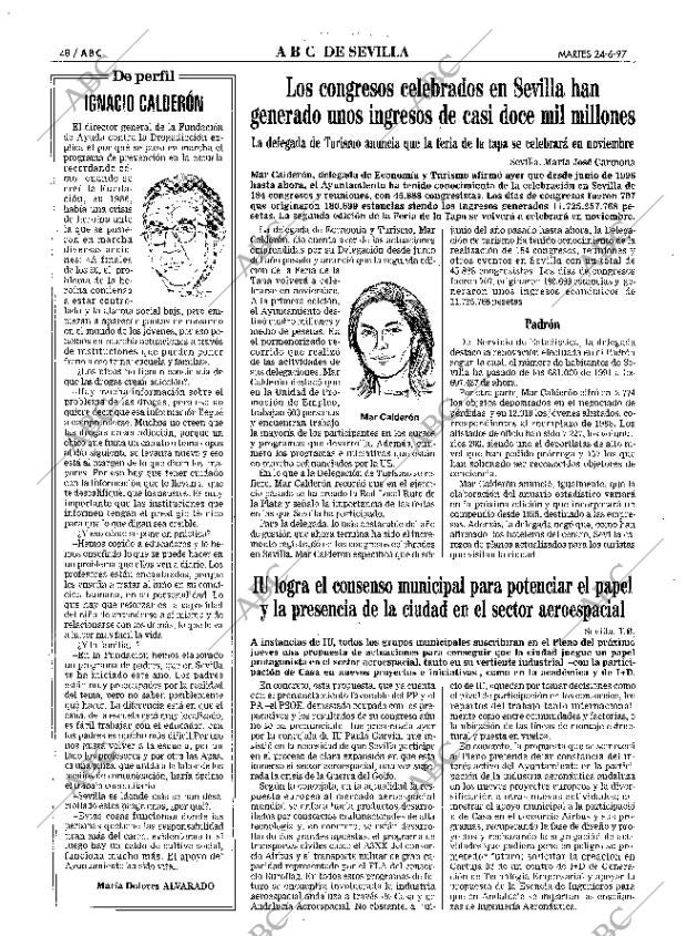 ABC SEVILLA 24-06-1997 página 48