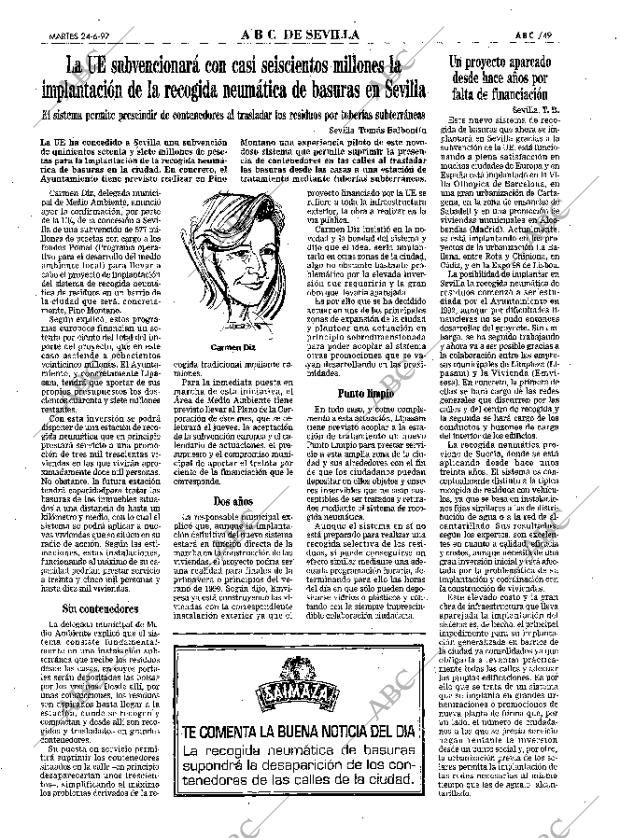 ABC SEVILLA 24-06-1997 página 49