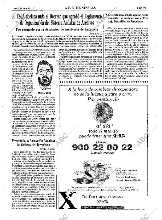 ABC SEVILLA 24-06-1997 página 53
