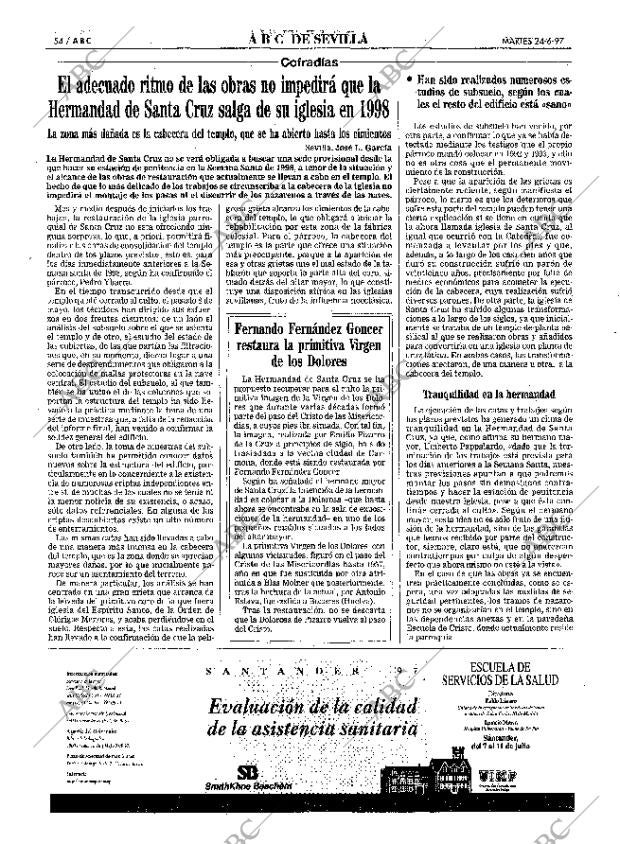 ABC SEVILLA 24-06-1997 página 54
