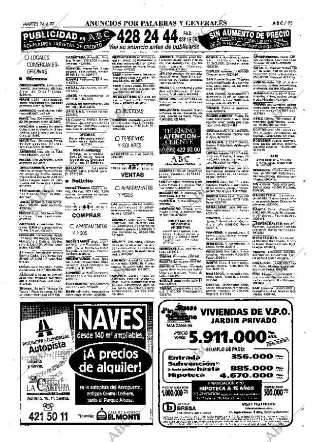ABC SEVILLA 24-06-1997 página 95