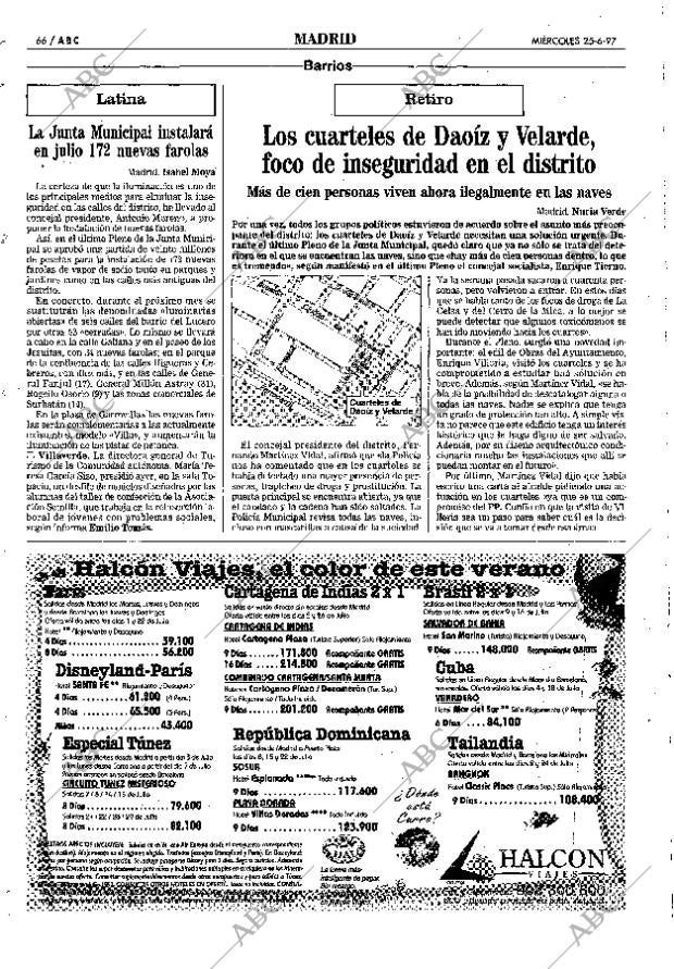 ABC MADRID 25-06-1997 página 66