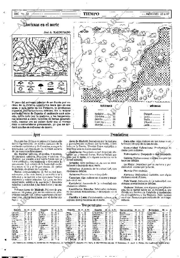 ABC MADRID 25-06-1997 página 72