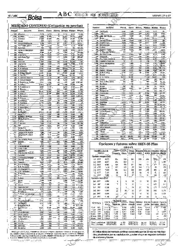 ABC MADRID 27-06-1997 página 50