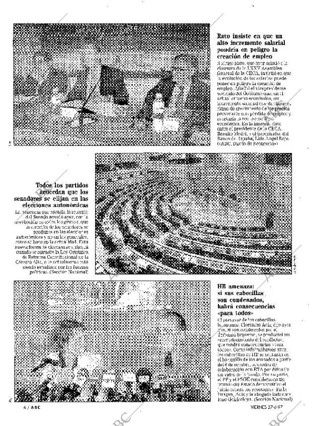 ABC MADRID 27-06-1997 página 6