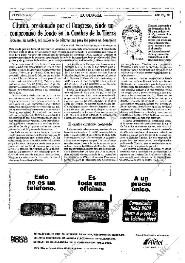 ABC MADRID 27-06-1997 página 81