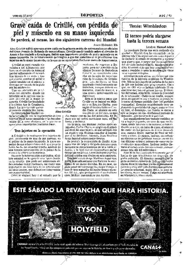 ABC MADRID 27-06-1997 página 95