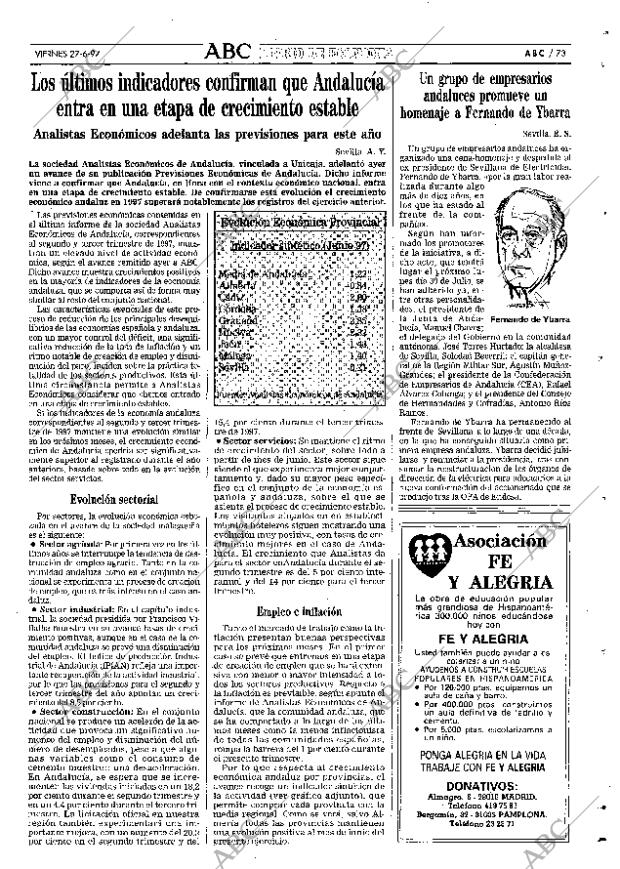 ABC SEVILLA 27-06-1997 página 73