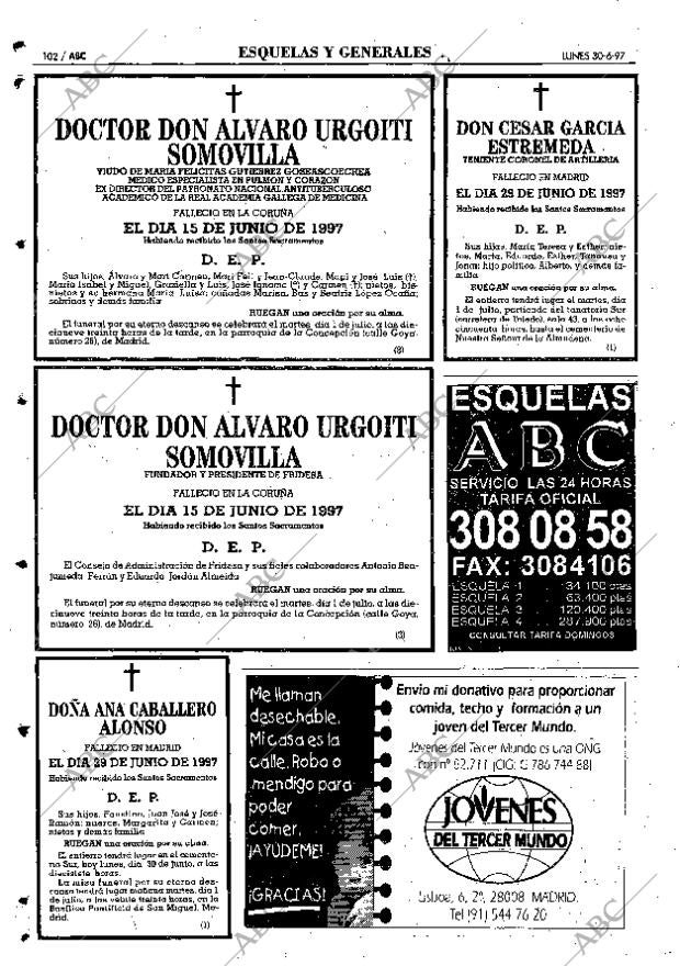 ABC MADRID 30-06-1997 página 102