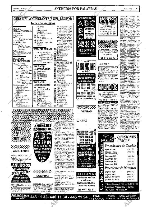ABC MADRID 30-06-1997 página 105