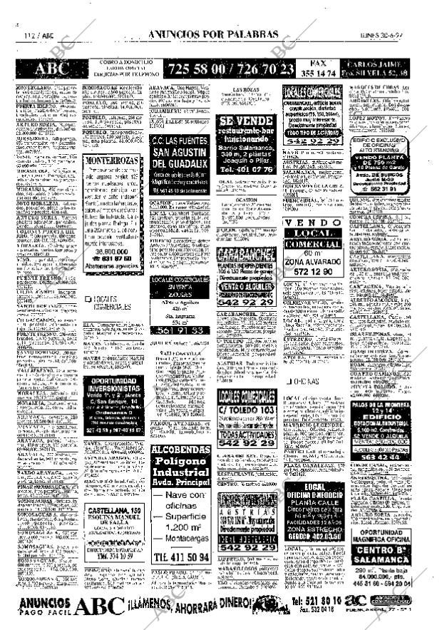 ABC MADRID 30-06-1997 página 112