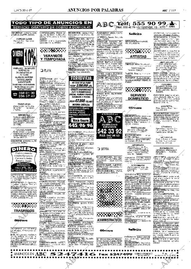 ABC MADRID 30-06-1997 página 117