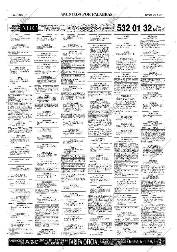 ABC MADRID 30-06-1997 página 122