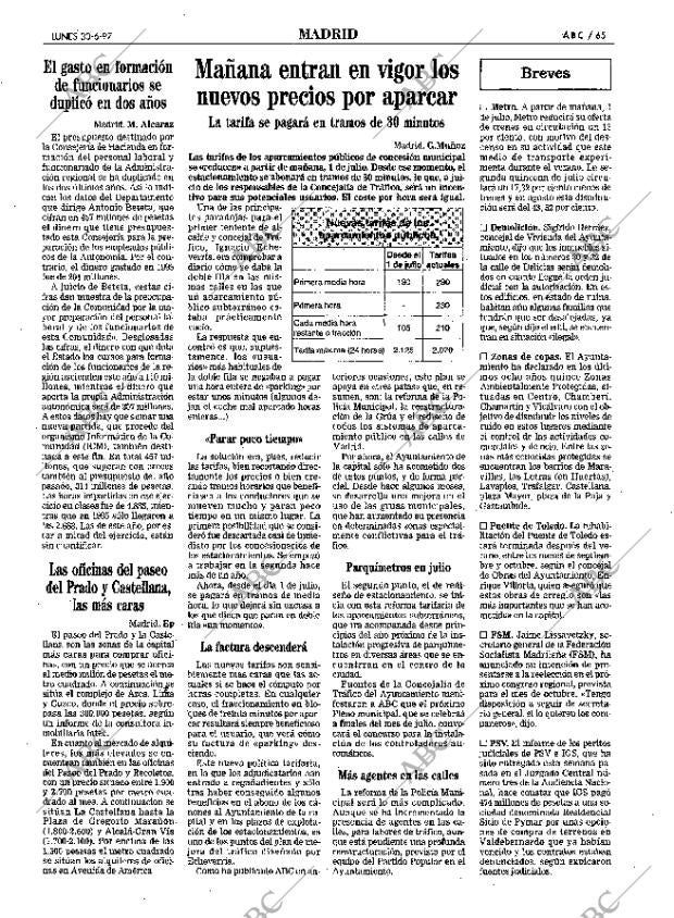 ABC MADRID 30-06-1997 página 65