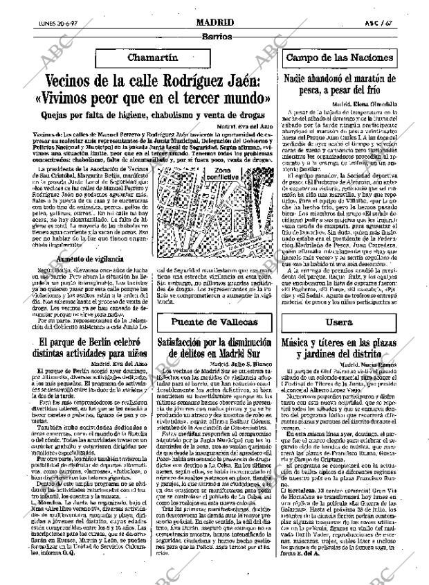 ABC MADRID 30-06-1997 página 67