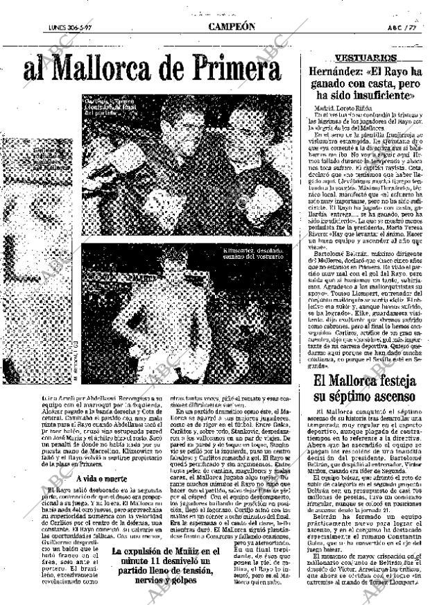 ABC MADRID 30-06-1997 página 77