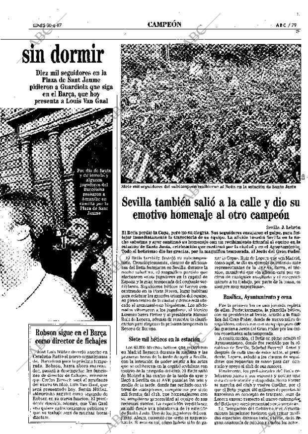 ABC MADRID 30-06-1997 página 79