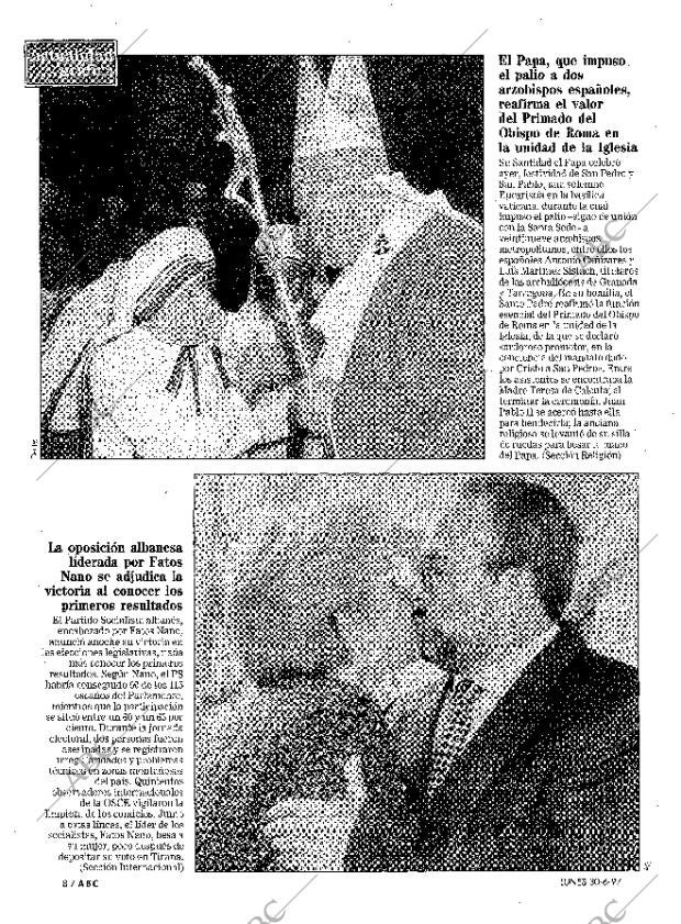 ABC MADRID 30-06-1997 página 8