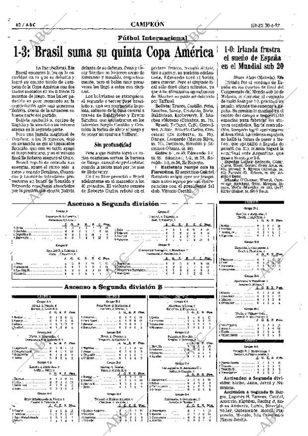 ABC MADRID 30-06-1997 página 82