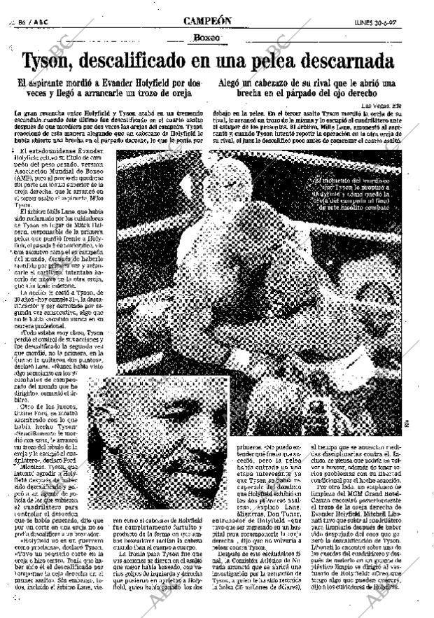 ABC MADRID 30-06-1997 página 86