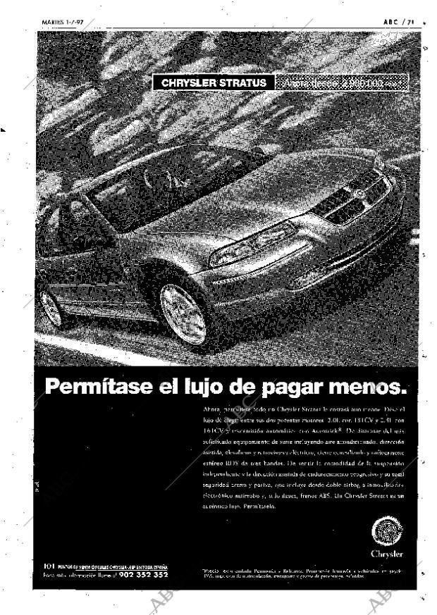 ABC MADRID 01-07-1997 página 71