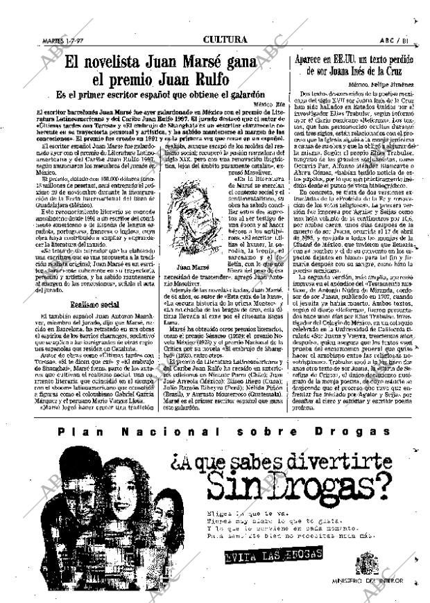 ABC MADRID 01-07-1997 página 81
