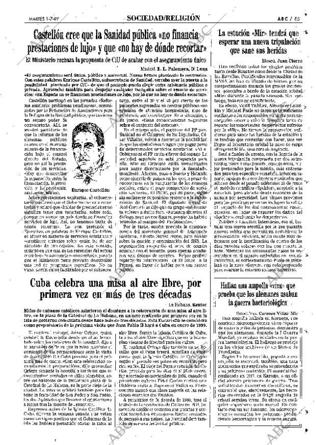 ABC MADRID 01-07-1997 página 85
