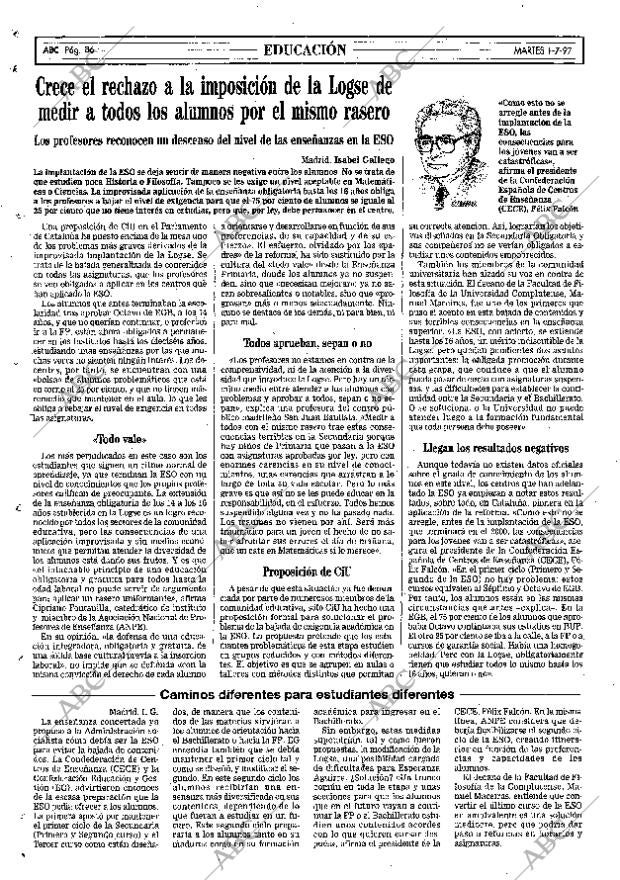 ABC MADRID 01-07-1997 página 86