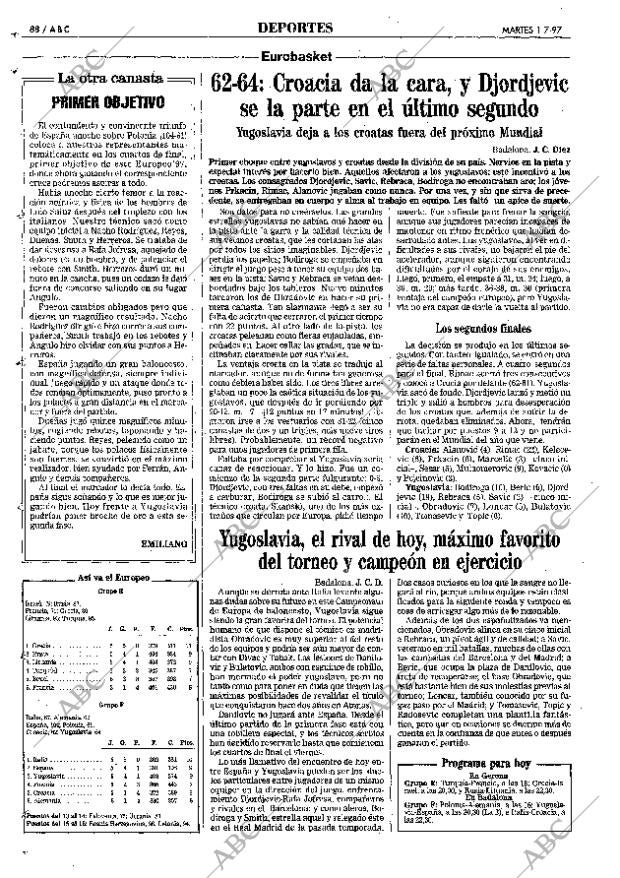 ABC MADRID 01-07-1997 página 88