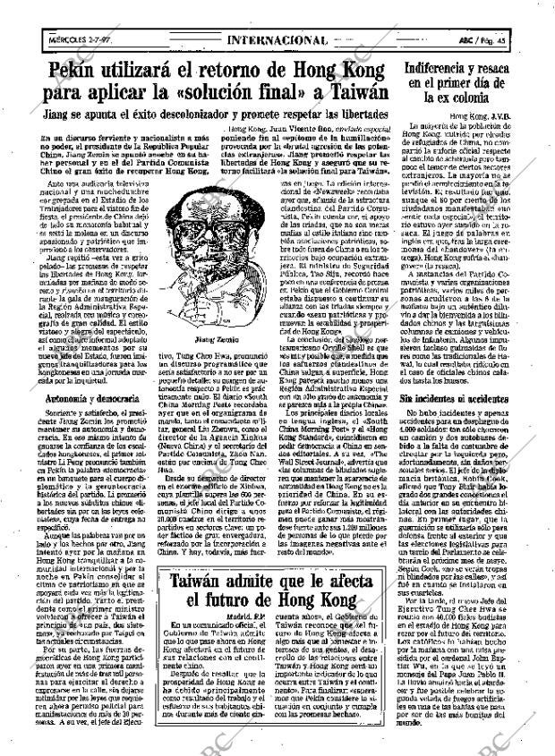 ABC MADRID 02-07-1997 página 45