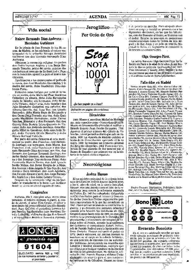 ABC MADRID 02-07-1997 página 73