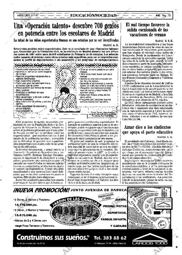 ABC MADRID 02-07-1997 página 75