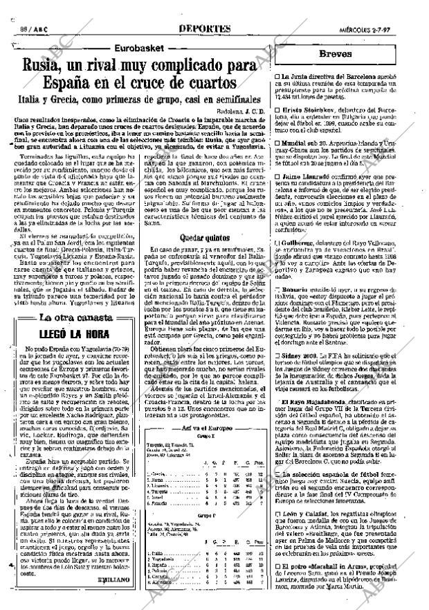ABC MADRID 02-07-1997 página 88