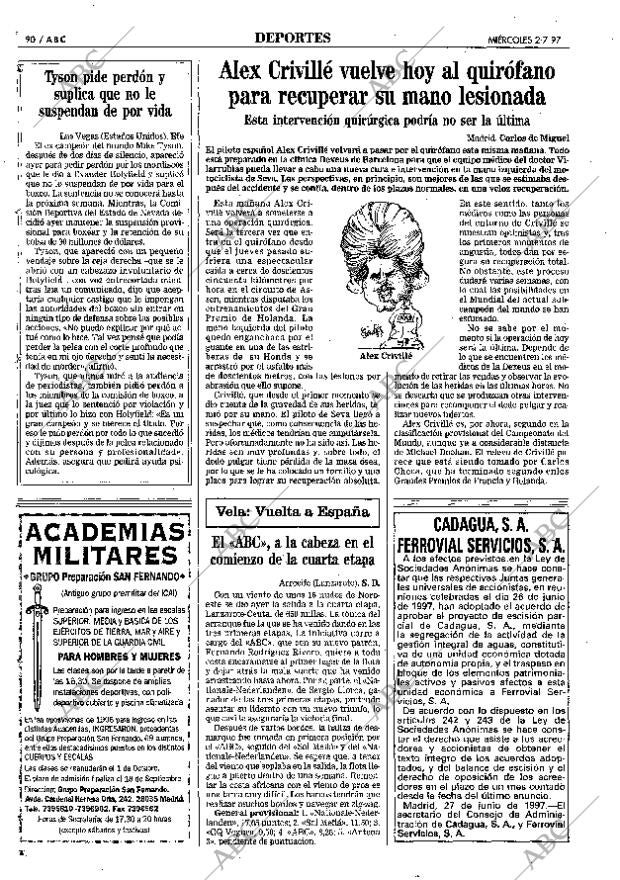 ABC MADRID 02-07-1997 página 90