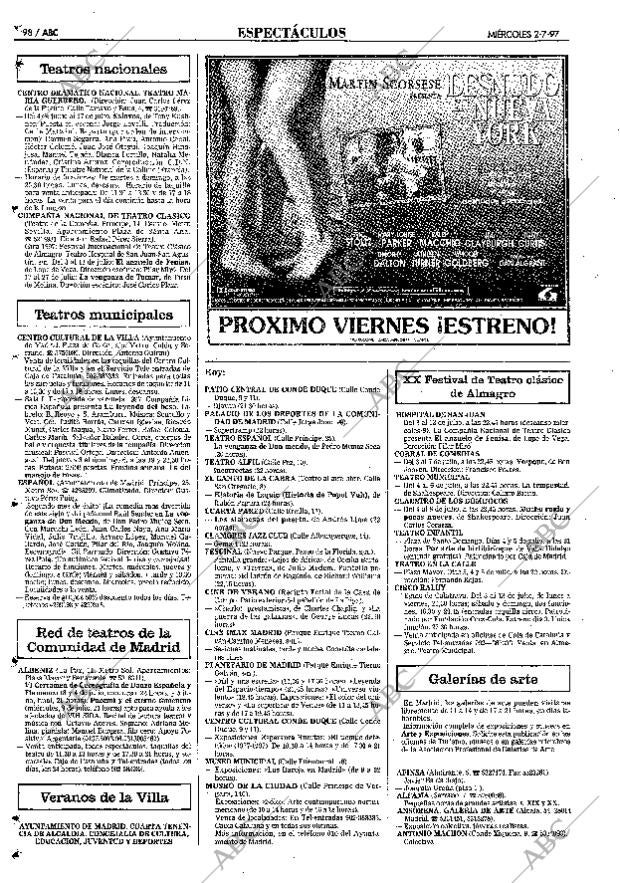 ABC MADRID 02-07-1997 página 98