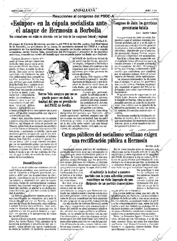 ABC SEVILLA 02-07-1997 página 45
