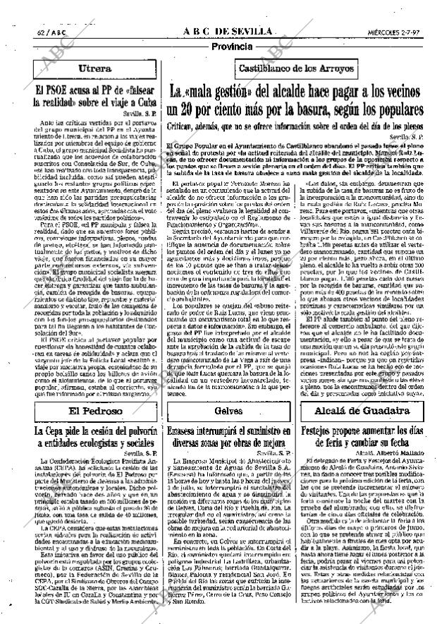 ABC SEVILLA 02-07-1997 página 62