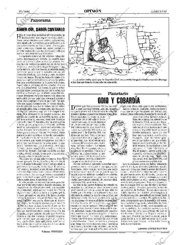 ABC MADRID 03-07-1997 página 22