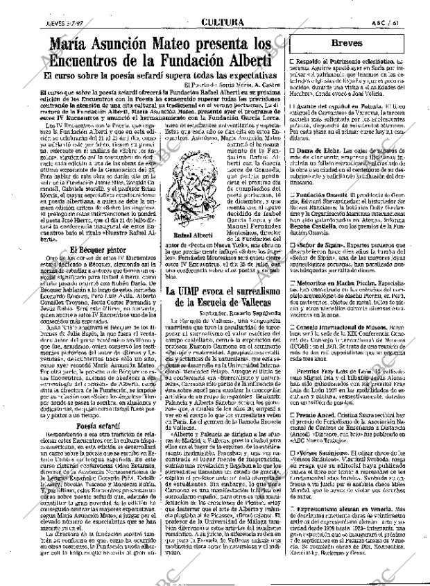 ABC MADRID 03-07-1997 página 61