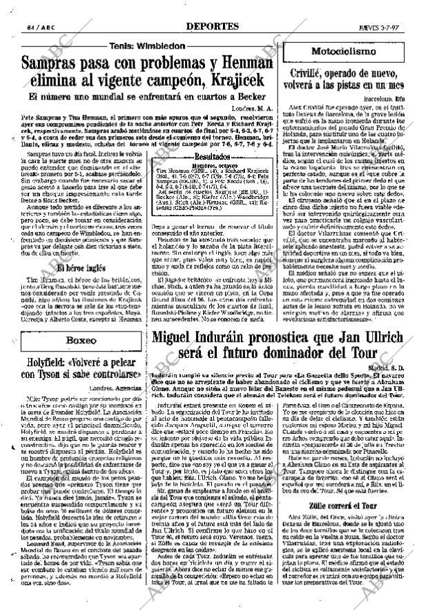 ABC MADRID 03-07-1997 página 84