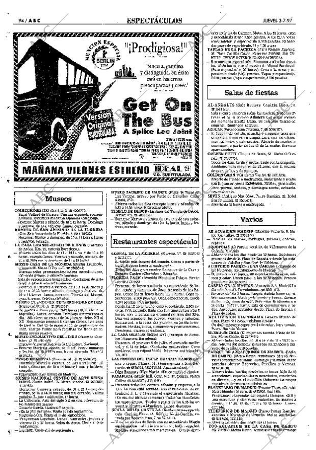 ABC MADRID 03-07-1997 página 94