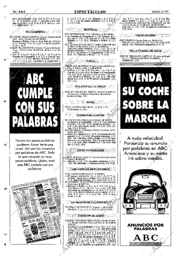 ABC MADRID 03-07-1997 página 98