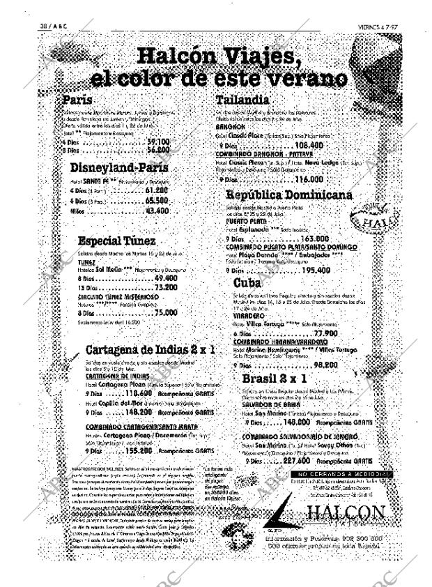 ABC SEVILLA 04-07-1997 página 38