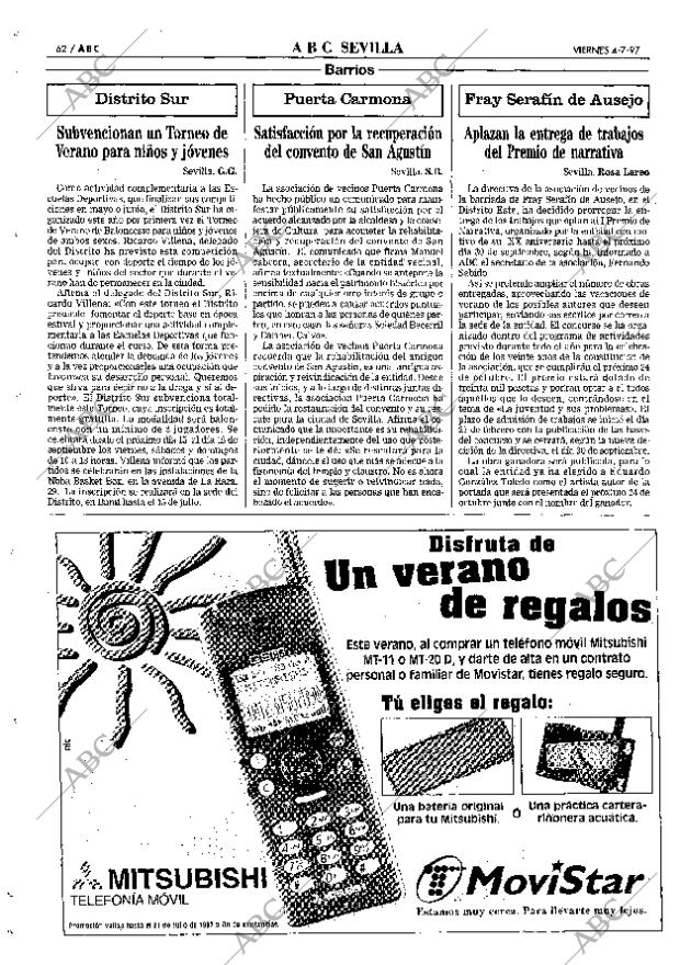 ABC SEVILLA 04-07-1997 página 62