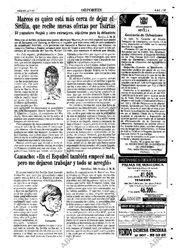 ABC SEVILLA 04-07-1997 página 87